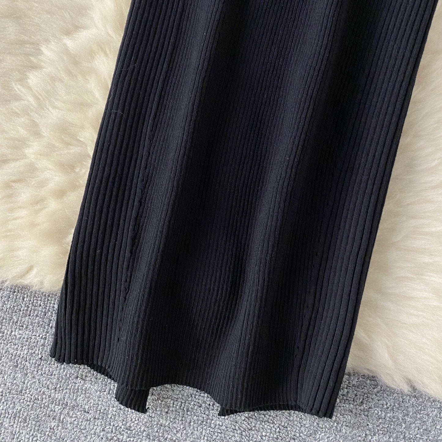 Single Shoulder Ink Knit Dress Backless Tank Striped Slim Bodycon Sundress Women Summer Beachwear Sexy Chic Vestidos