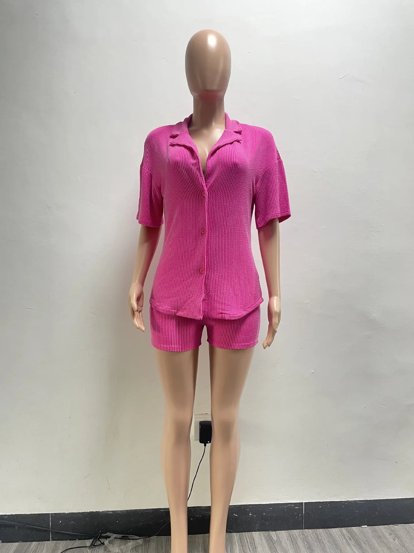 Street Short Sleeve Shirt + Shorts Sets