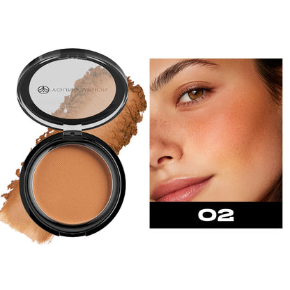 Silky Matte Bronzer Setting Makeup Contour Powder Long lasting 3D Face Shaping Concealer Deep Contouring Nose Shadow Palette