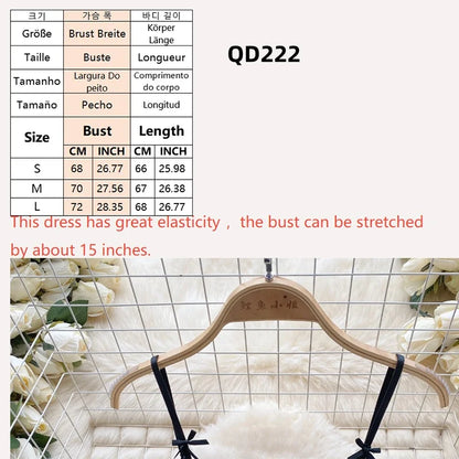 Satin Comfortable Strap Lace Spliced Sheer Lingerie
