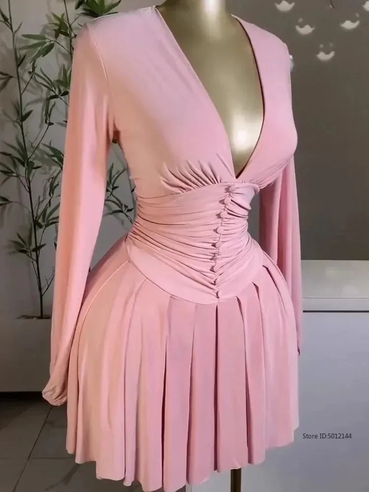 Latest Lantern Sleeve Button Daily A Line Dresses