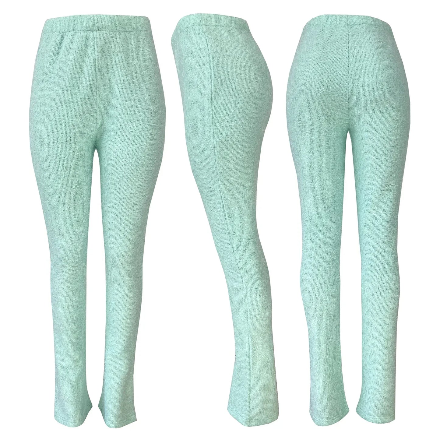 Cydney Casual High Waist Elastic Soft Pants Women