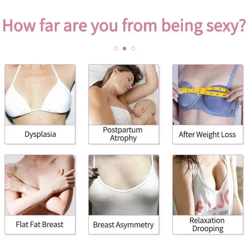 Natural Breast Enlargement Cream Boobs Enhancement Oil Bust Enlarging Bigger Chest Massage Lift Firming Up Size Bust Body Care