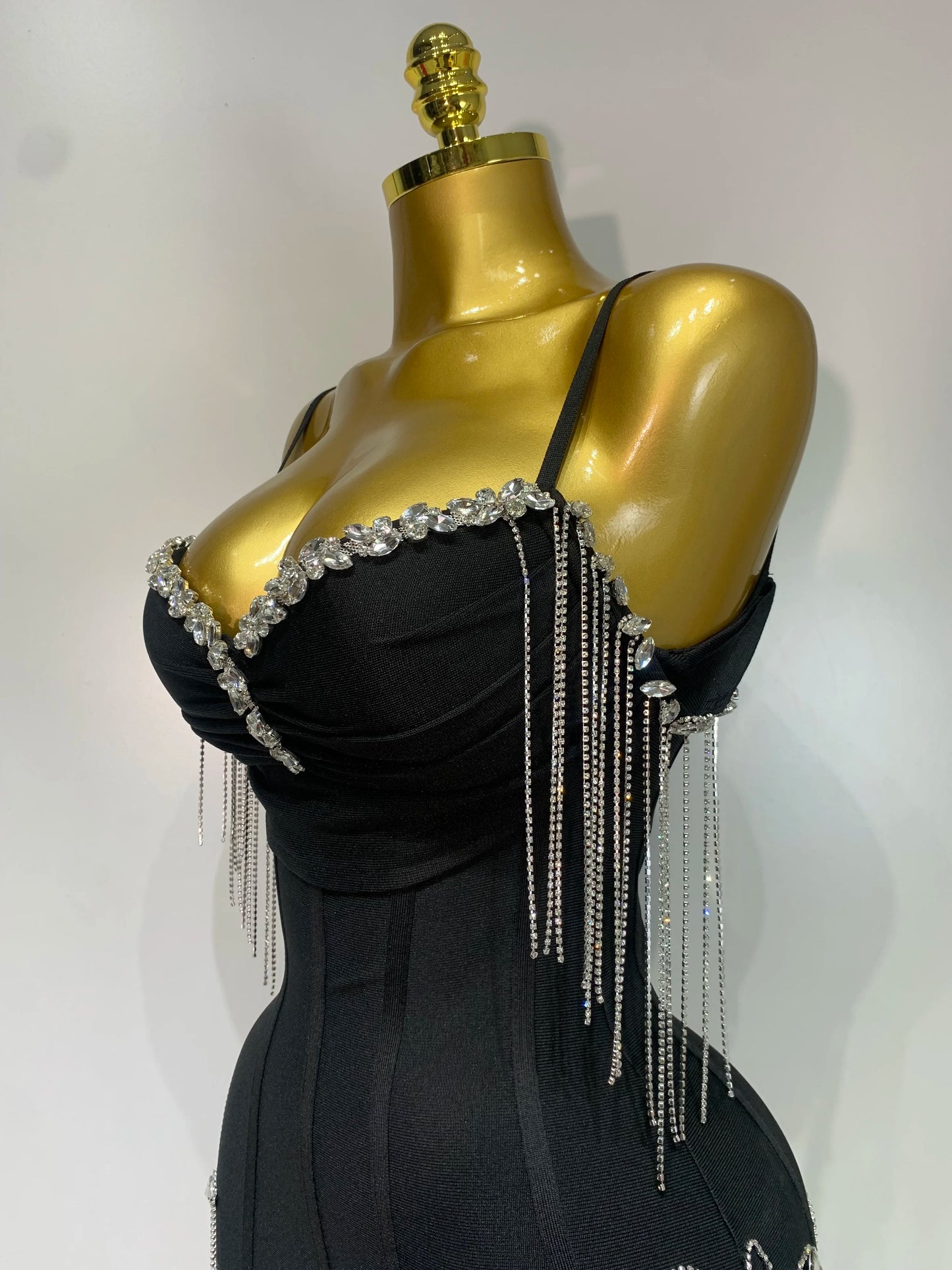 Spaghetti Strap Bodycon Sleeveless Bandage Dresses