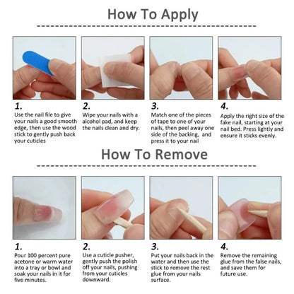 10pcs Retro Golden Almond Handmade Press on Nails Heart Pattern Fake Nails False Nail Artificial Nail 네일팁 Накладные Ногти Uñas