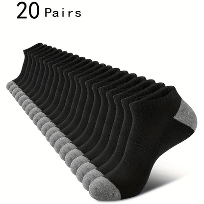 10 Pairs Of Comfortable Breathable Socks