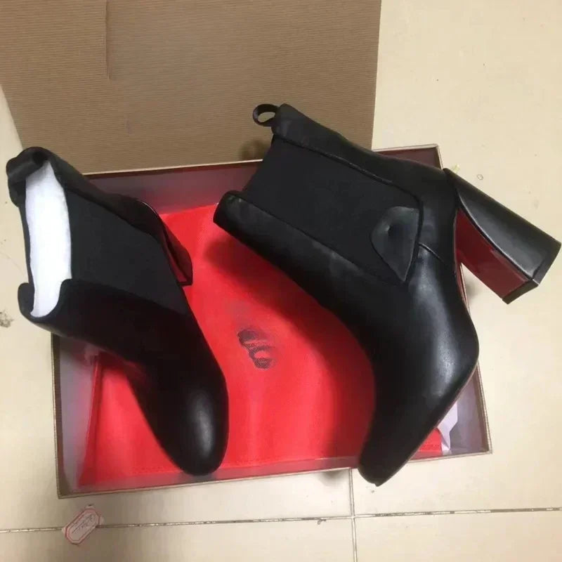 Santana Luxury High Quality Ankle Boots