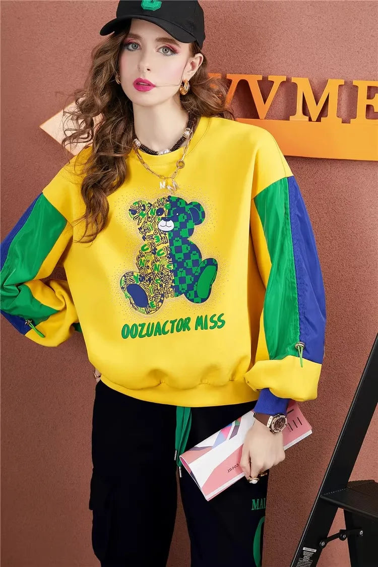 MIA Pullovers Sweatshirt Long Sleeves