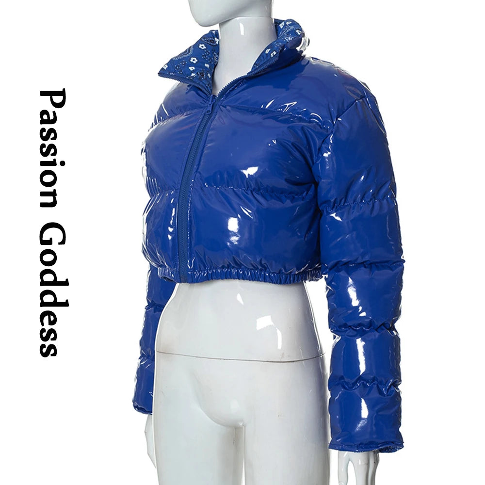 Hazel Both Side Wear Puffer Jacket