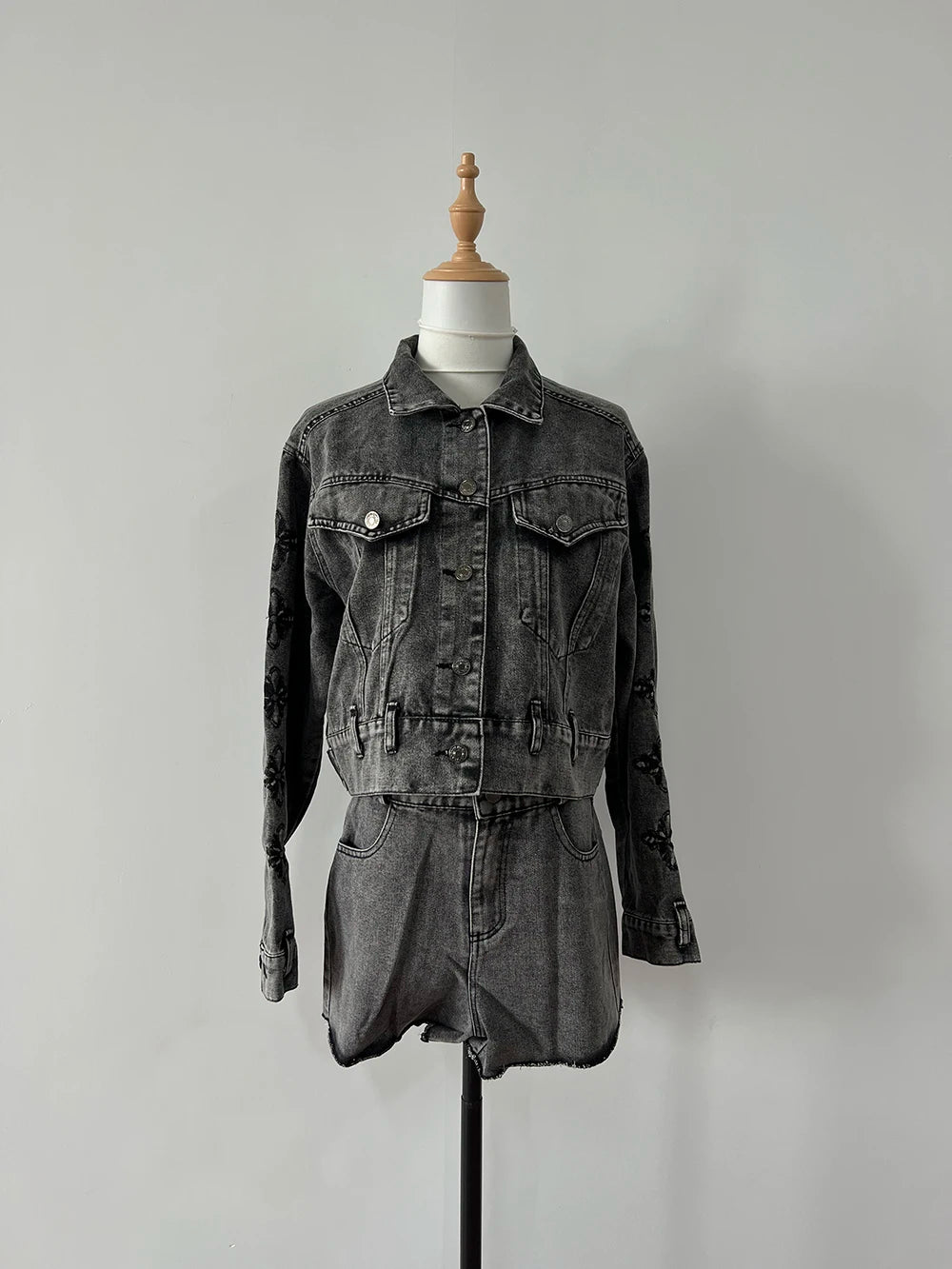 Jenny New Retro Denim Jacket (Washed)