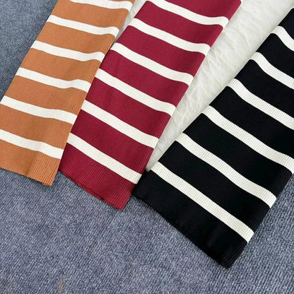 Striped Bodycon Beach Sundresses