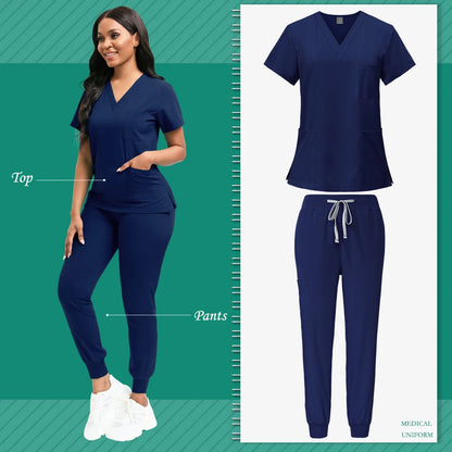 Medical Scrubs, Beauty Spa, Pet Clinic Store (Veterinary), Dentistry Work Clothes Sets