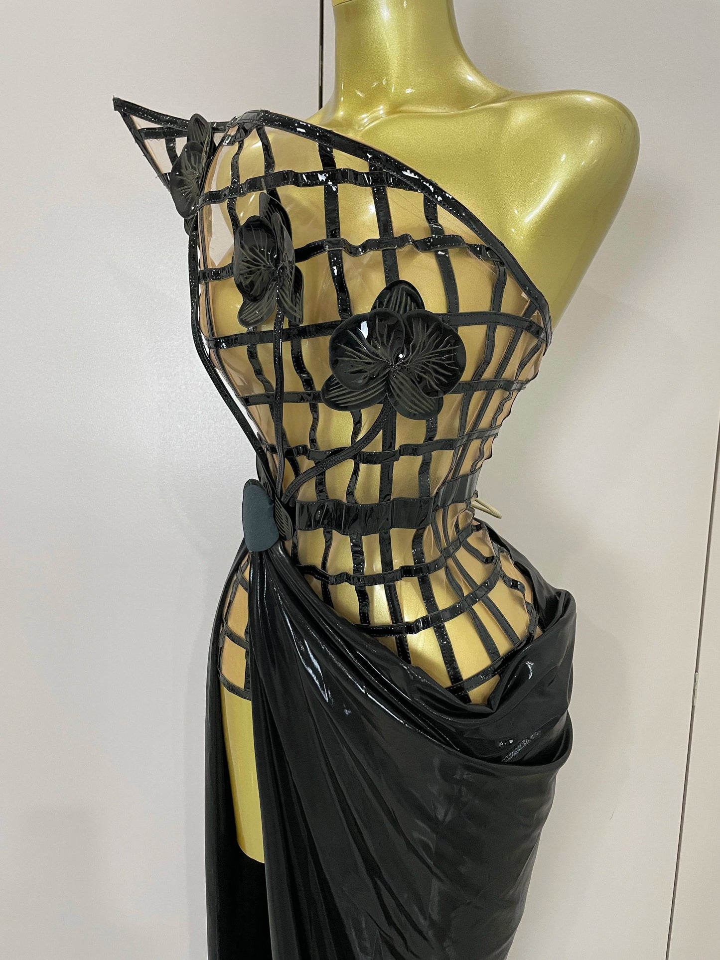 New Mesh See Through Top Skirt + Gloves Set(photoshoot)