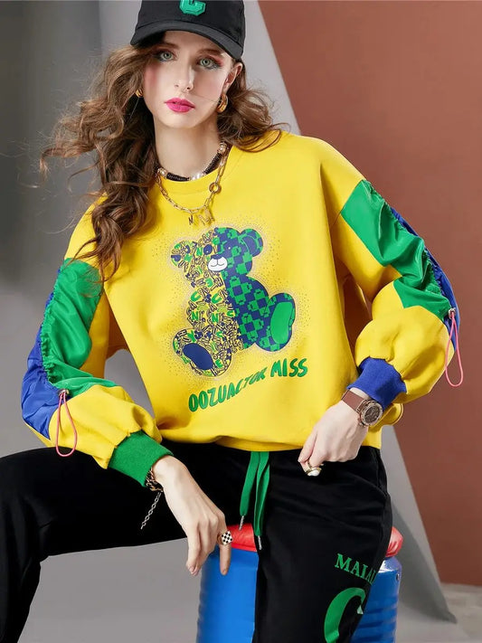 MIA Pullovers Sweatshirt Long Sleeves