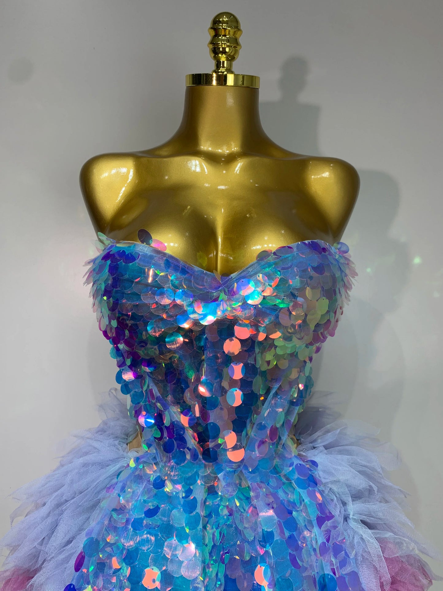 Sparkly Black Sequins Mini Dresses