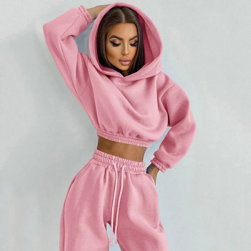 Sierra's Streetwear Drawstring Pencil Pants Suit Outfits