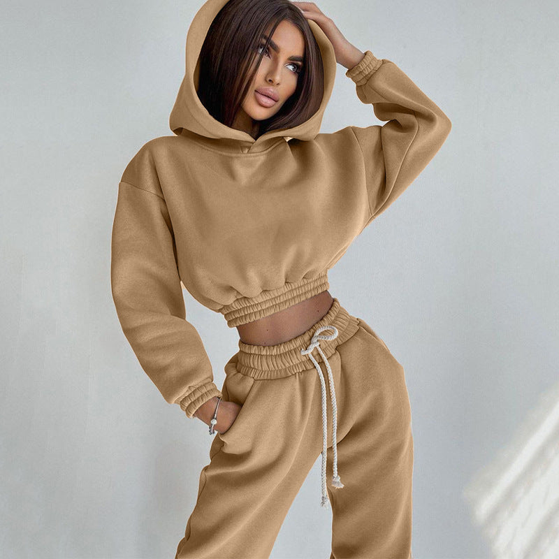 Sierra's Streetwear Drawstring Pencil Pants Suit Outfits