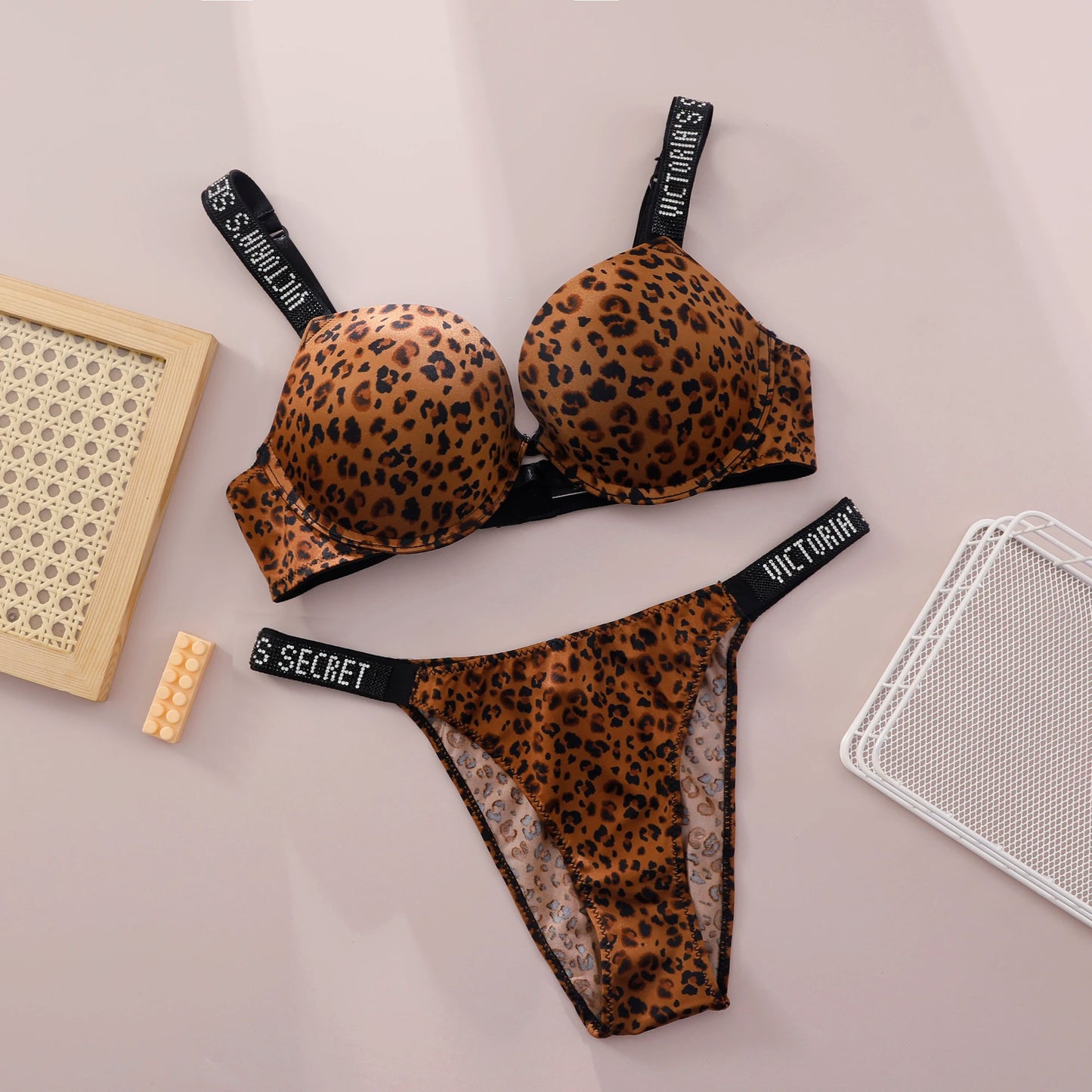 Victoria Secret Comfortable Breathable Push Up Bra + Panty Set