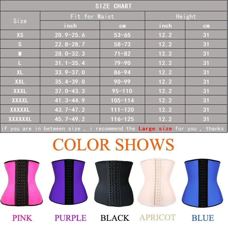 Africa's Girdle Waist Trainer Double Compression BBL Corsets Slim Tummy Control Sheath Body Shapers (Modeling Belt)