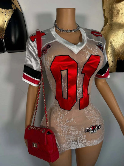 See Through Mini Dresses