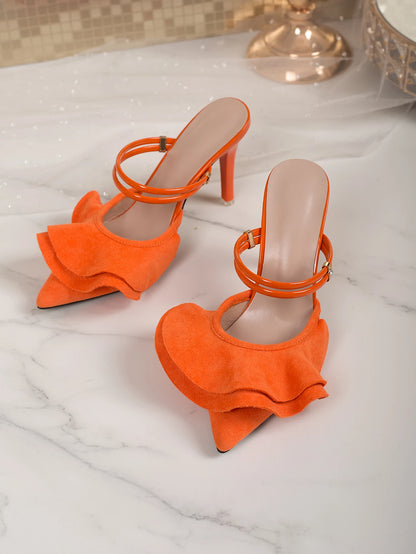 Baotou Versatile Fashion Sandals New Sexy Fashion Pointed High Heels