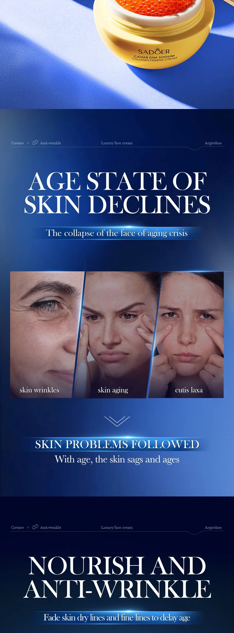 Cream Retinol Face Anti-Aging Firming Lifting Fade Fine Lines Improve Skin Moisturize (Skin Care)