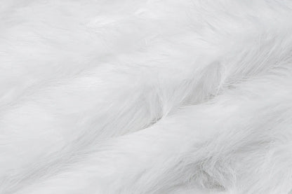 Furry Mini White Dress Hipster Spaghetti Strap Low Cut Backless Body-Shaping Vestidos Birthday Party Clubwear