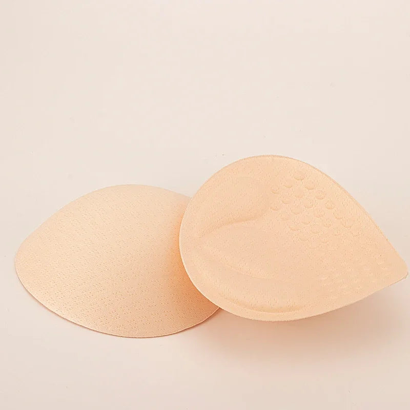 6cm Sponge Padded Bra Thick Push Up Bra Pads Inserts Women Underwear Breast Lift Breathable Bra Pad Lining Swimsuit Insert