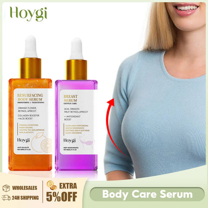 Breast Enlargement Essence Women Enlarge Plump up Improve Sagging Skin Firming Nourishing Curve Shape Chest Lifting Body Serum