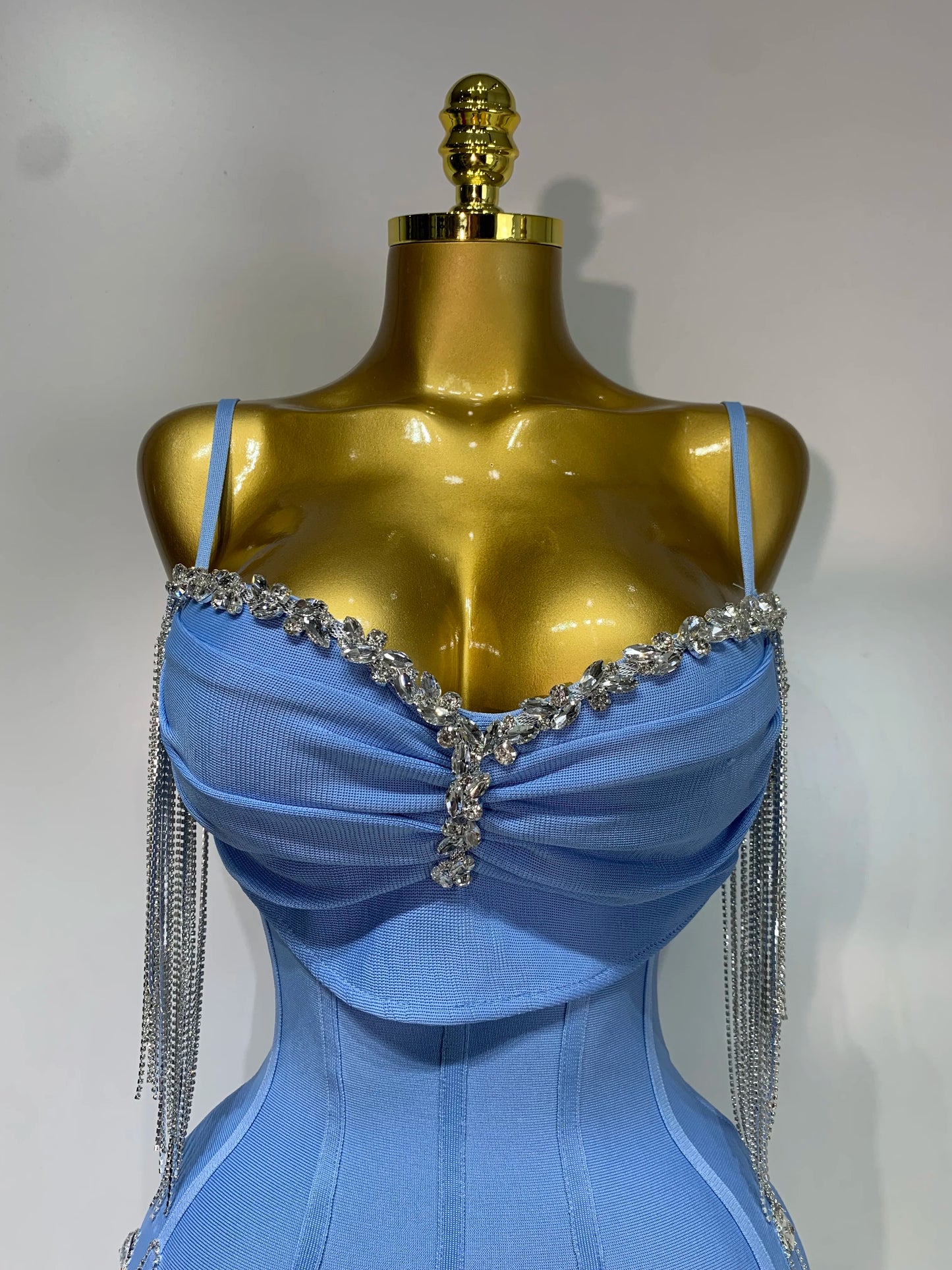 Spaghetti Strap Bodycon Sleeveless Bandage Dresses