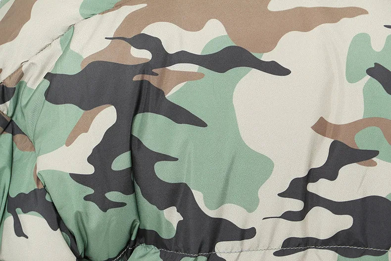 Cotton-padded Coat Lapel Loose Zipper Solid Color Coats