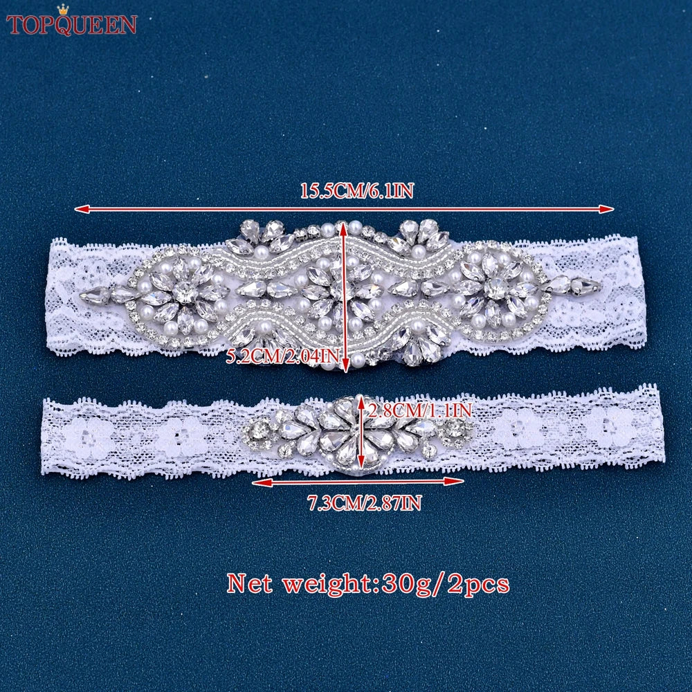 TOPQUEEN Wedding Bridal Garter Belt Bride Sexy THS05 ST33