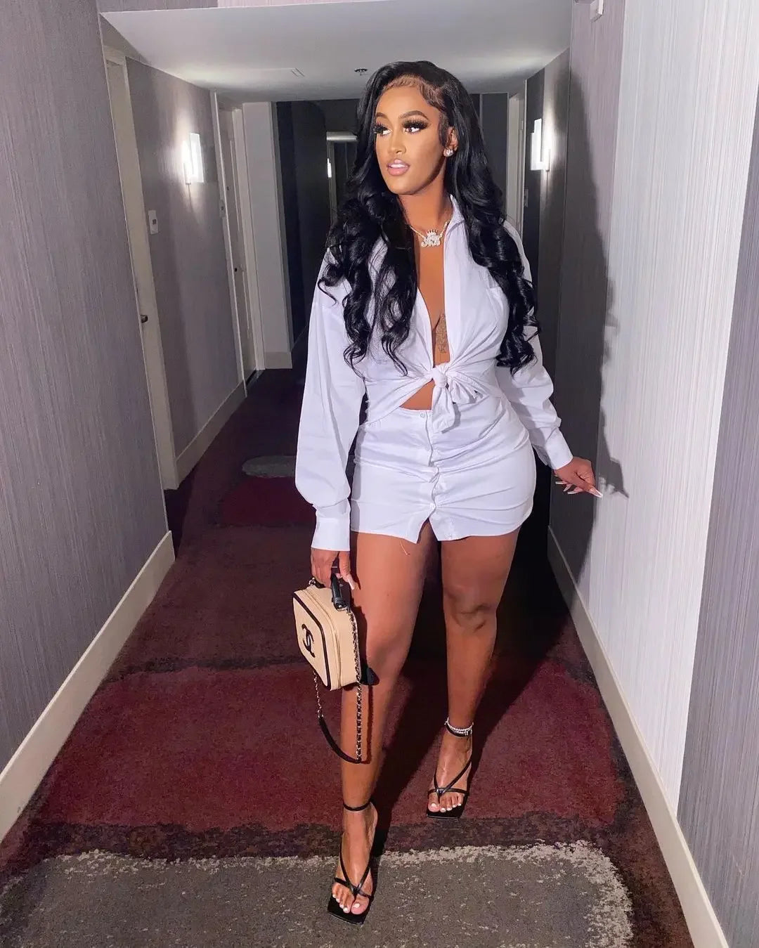 Women Two Piece Skirt Sets 