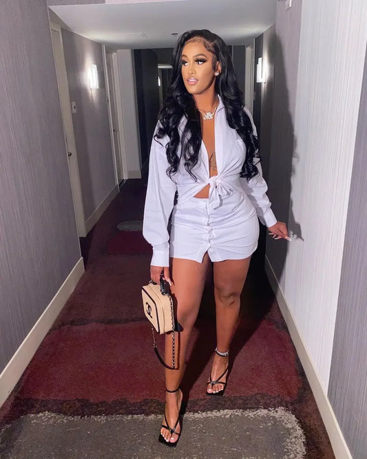 Women Two Piece Skirt Sets 