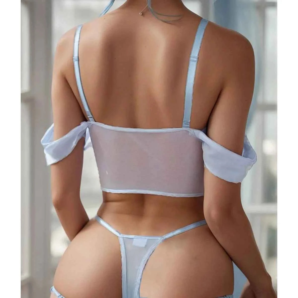 Cute Lace Tutu Skirt Bikini Underwear, Stylish Pushed Up Bra Nightwear Set Hot!