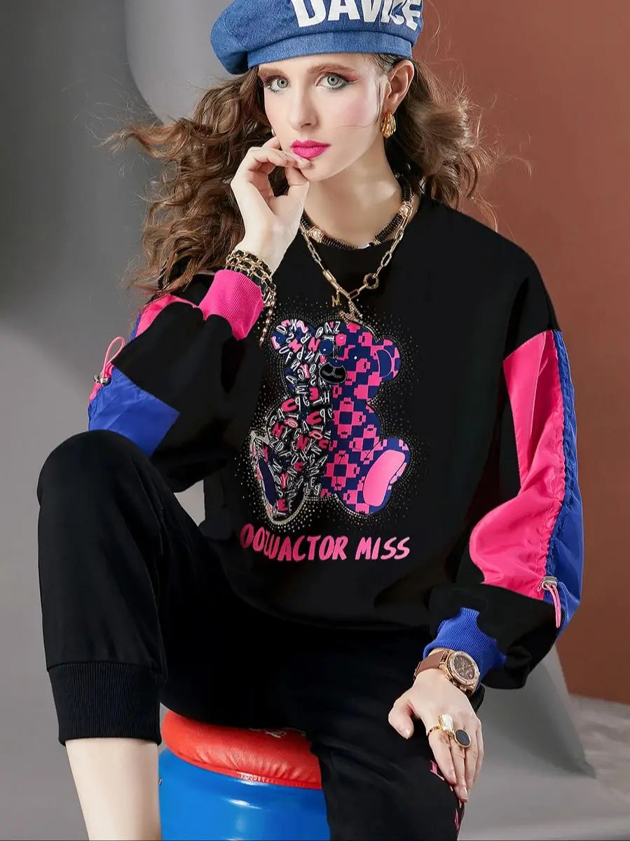 MIA Pullovers Sweatshirt Long Sleeves