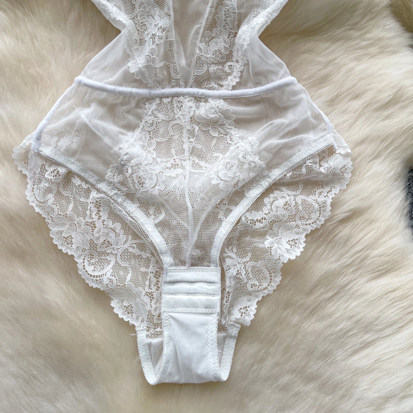 Hotsweet Vintage Straps Bodysuits Chic Lingerie