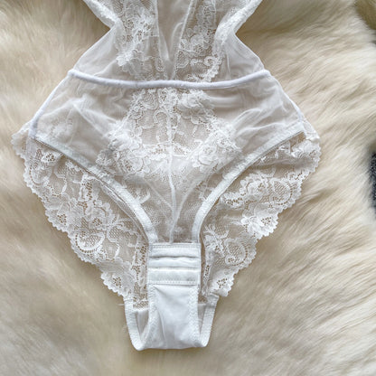 Hotsweet Vintage Straps Bodysuits Chic Lingerie