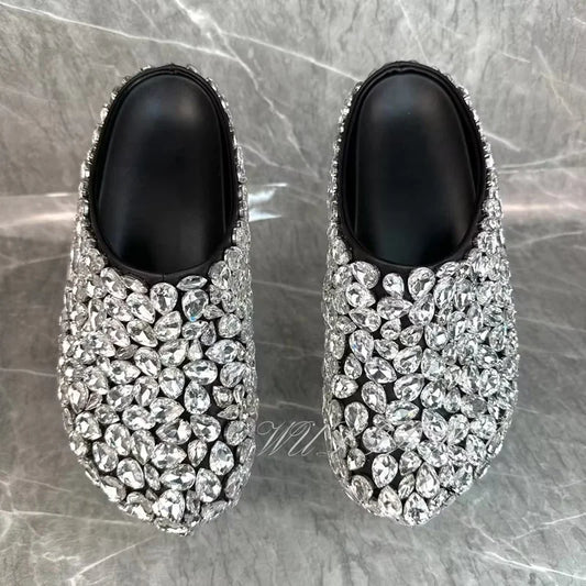 Ellie Silver Big Diamond Shoes