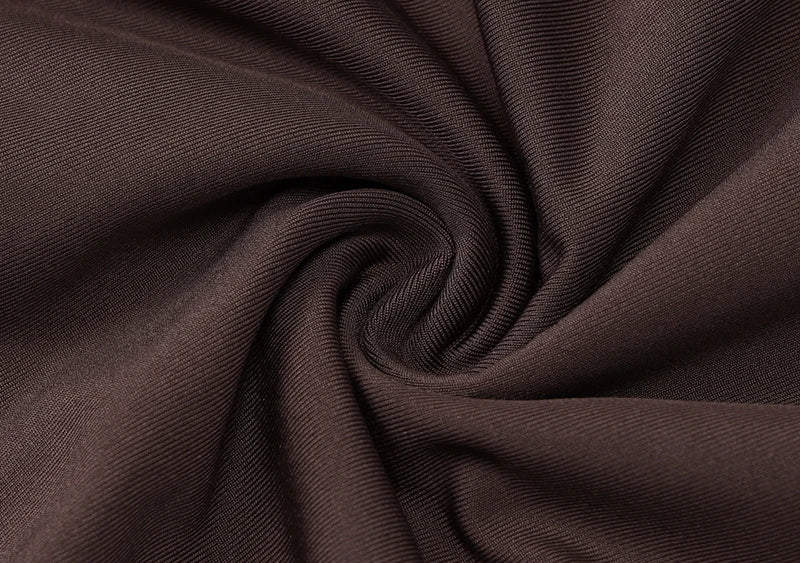 Elegant Turtleneck Sleeveless High Waist Pleated Dresses