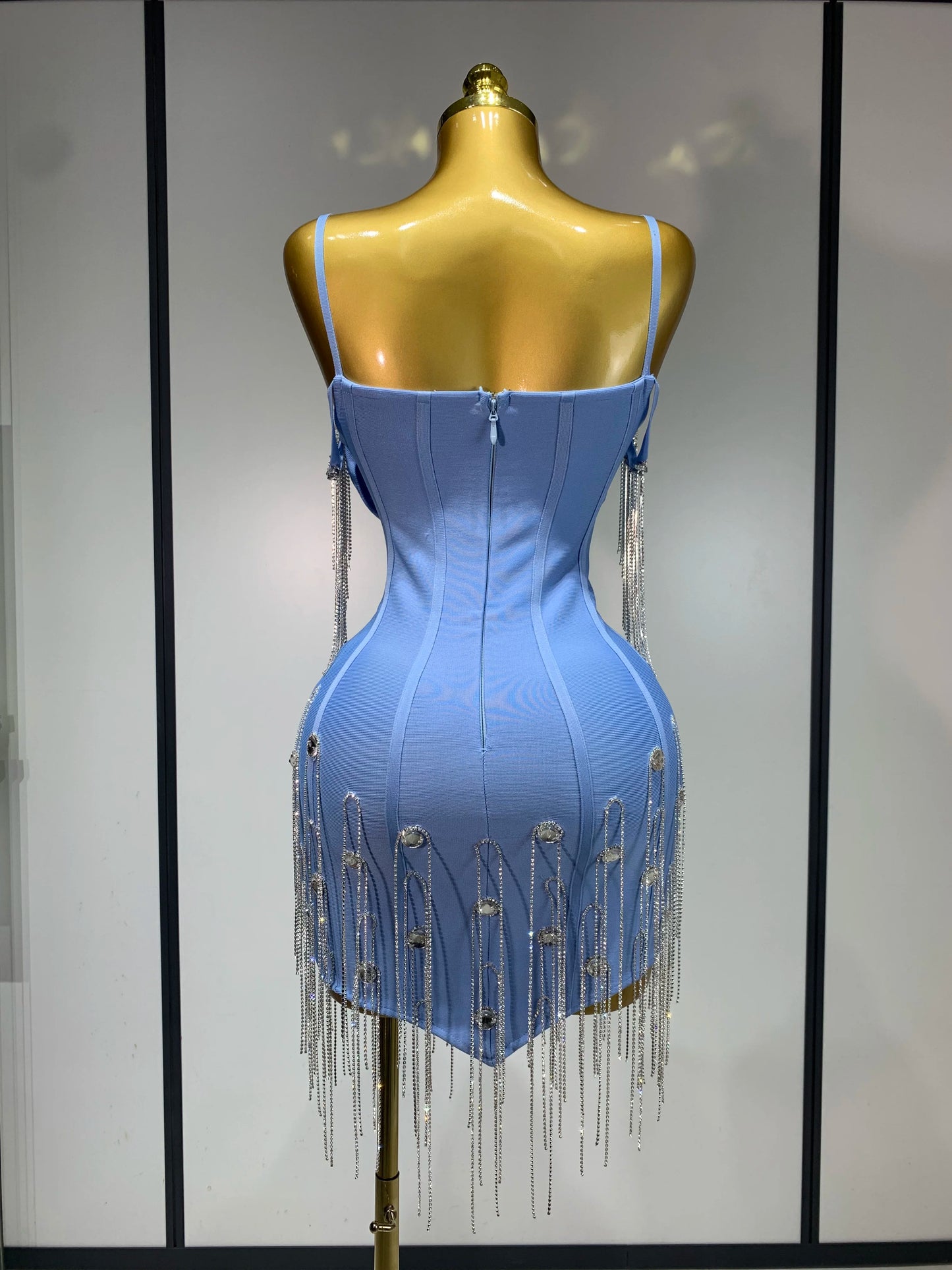 Spaghetti Strap Bodycon Sleeveless Bandage Dresses