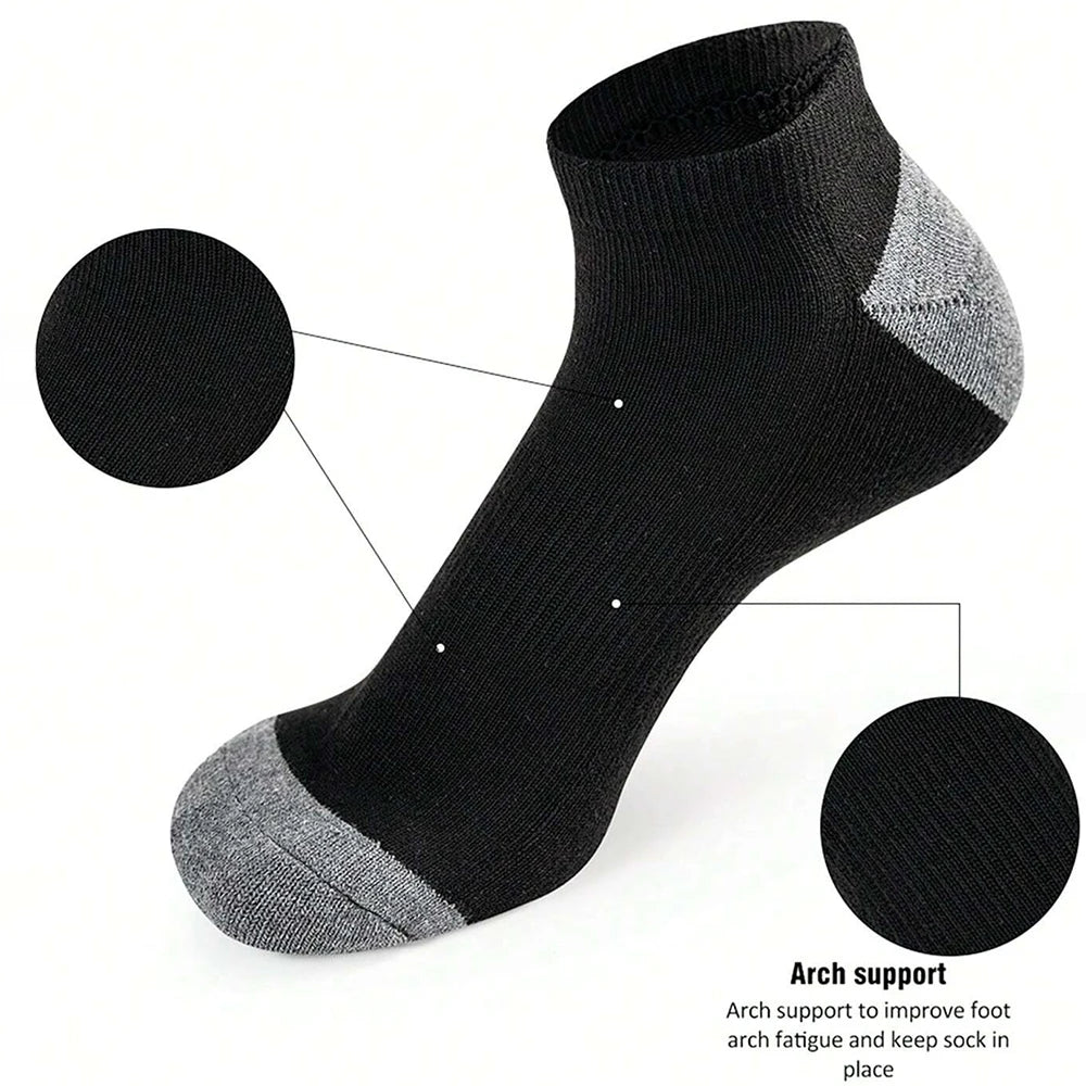 10 Pairs Of Comfortable Breathable Socks