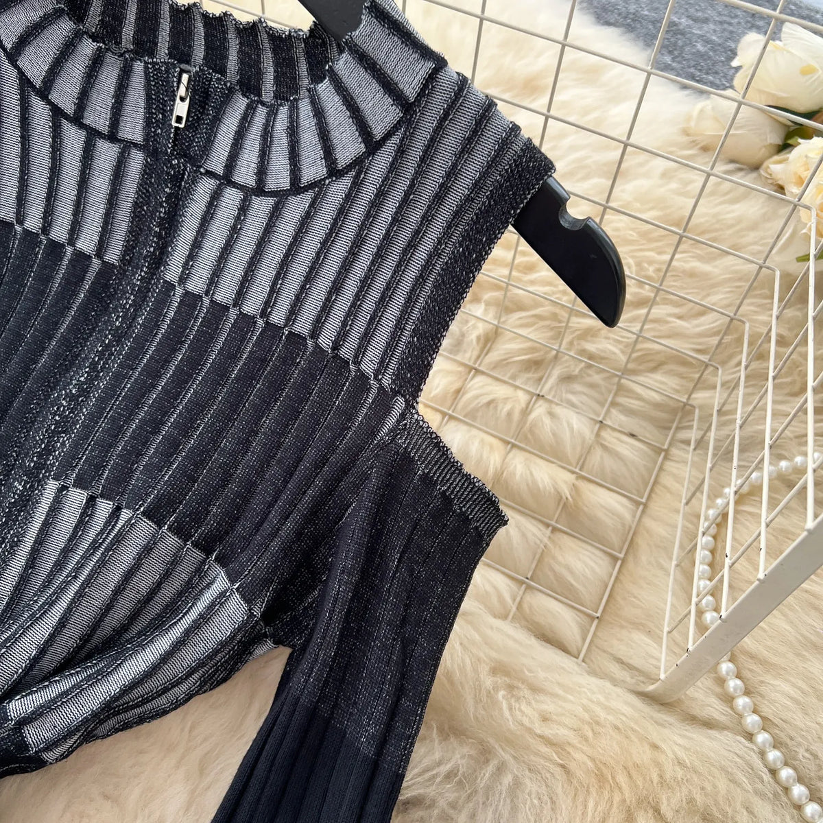 Cold Shoulder Long Sleeve Ribbed Knit Bodycon Midi Dress Elegant Fall Winter