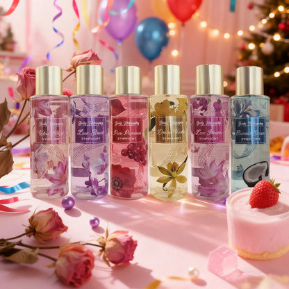 Women's Body & Hair Mist 8.4oz - 6 Fruity & Floral Scents, Spring/Summer Pheromone Fresh Fragrance Spray Perfume