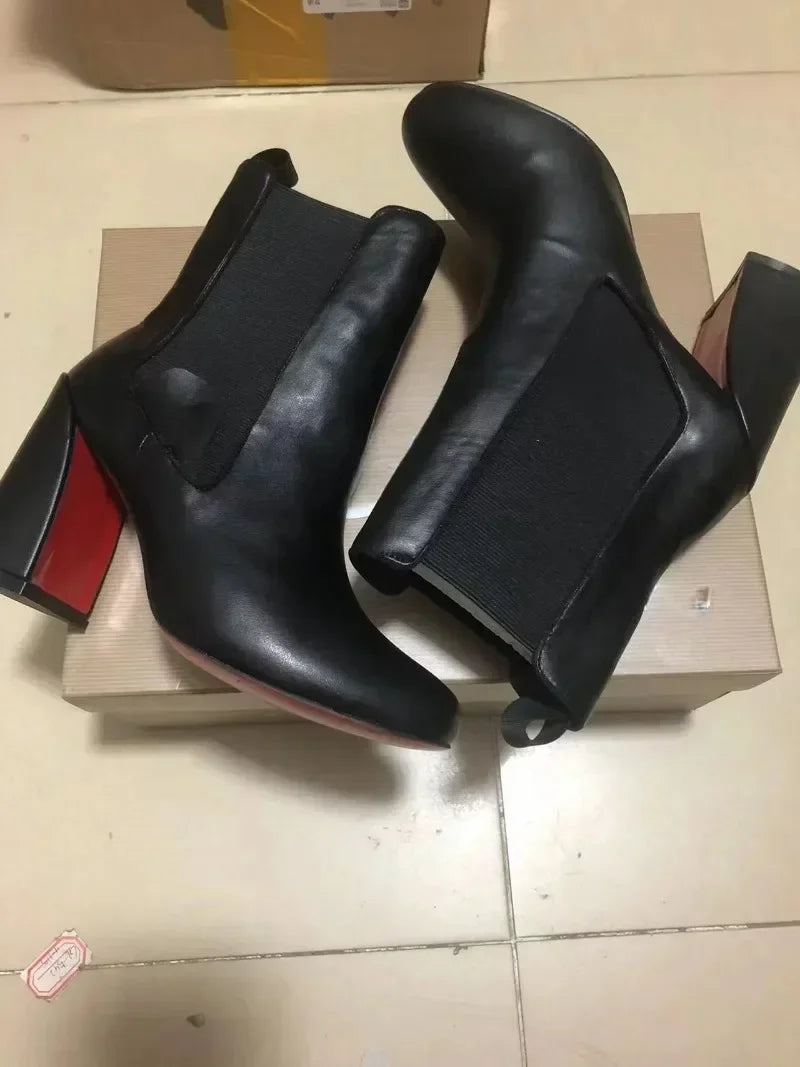 Santana Luxury High Quality Ankle Boots