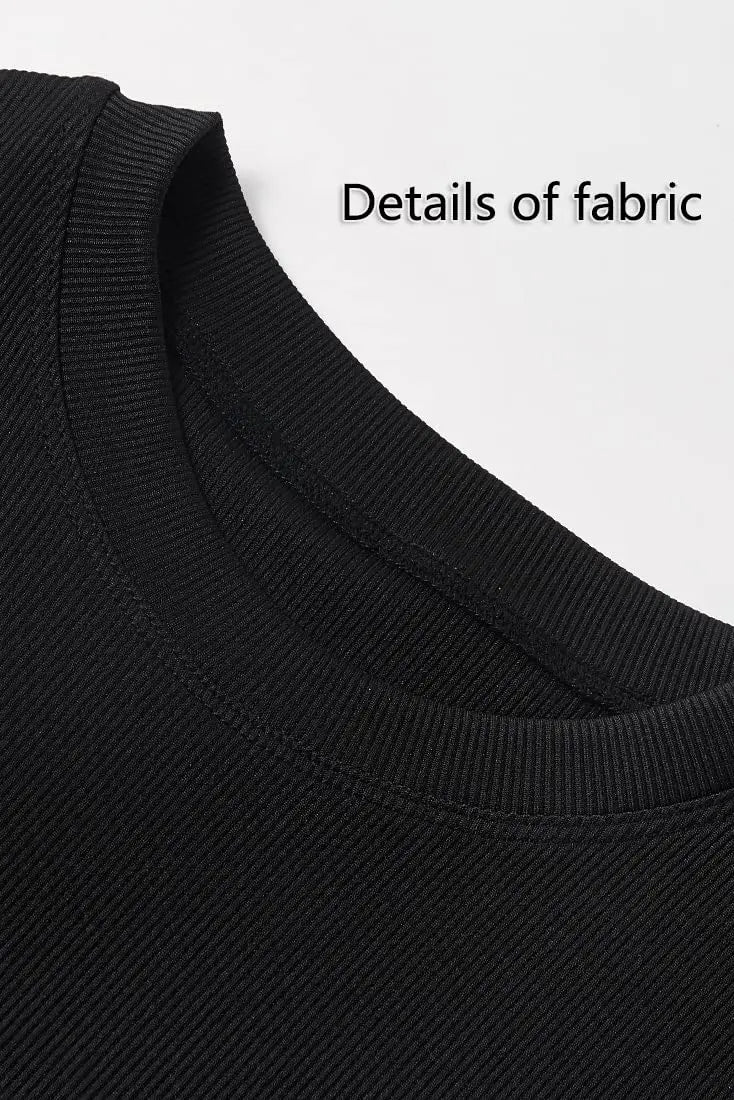 Short Sleeve Top + Elastic outfits (Loungewear)