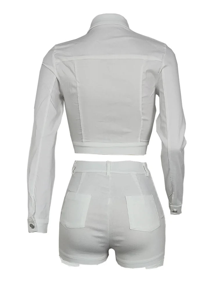 Women Two Piece Short Sets 