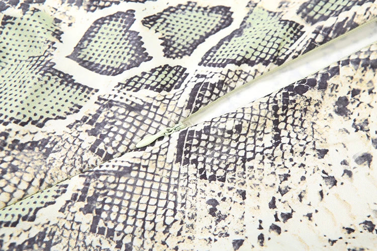 Snake Print Jumpsuit