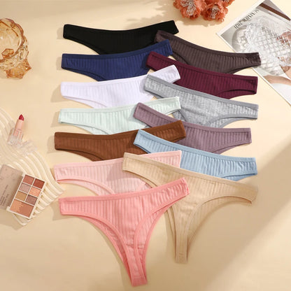 8Pcs/Set Breathable Comfortable Soft G-String