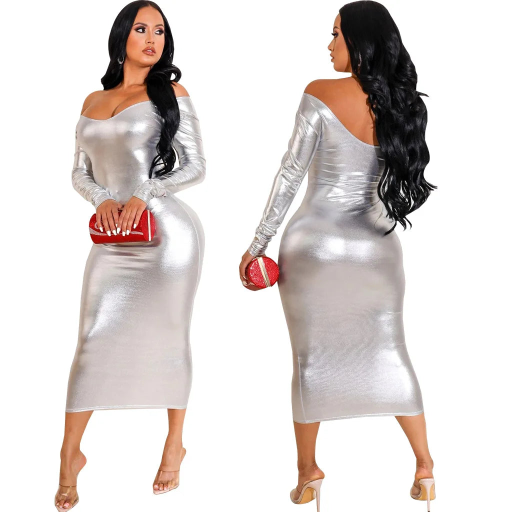 Solid color tube top midi dresses SMR11401